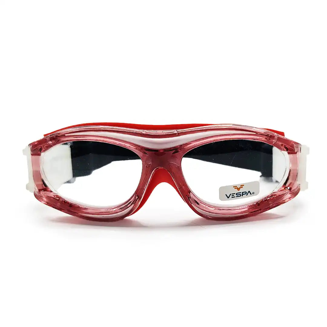 lentes para moto chopper color rojo