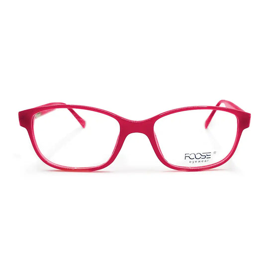 marcos ópticos de celuloide para niña color fucsia