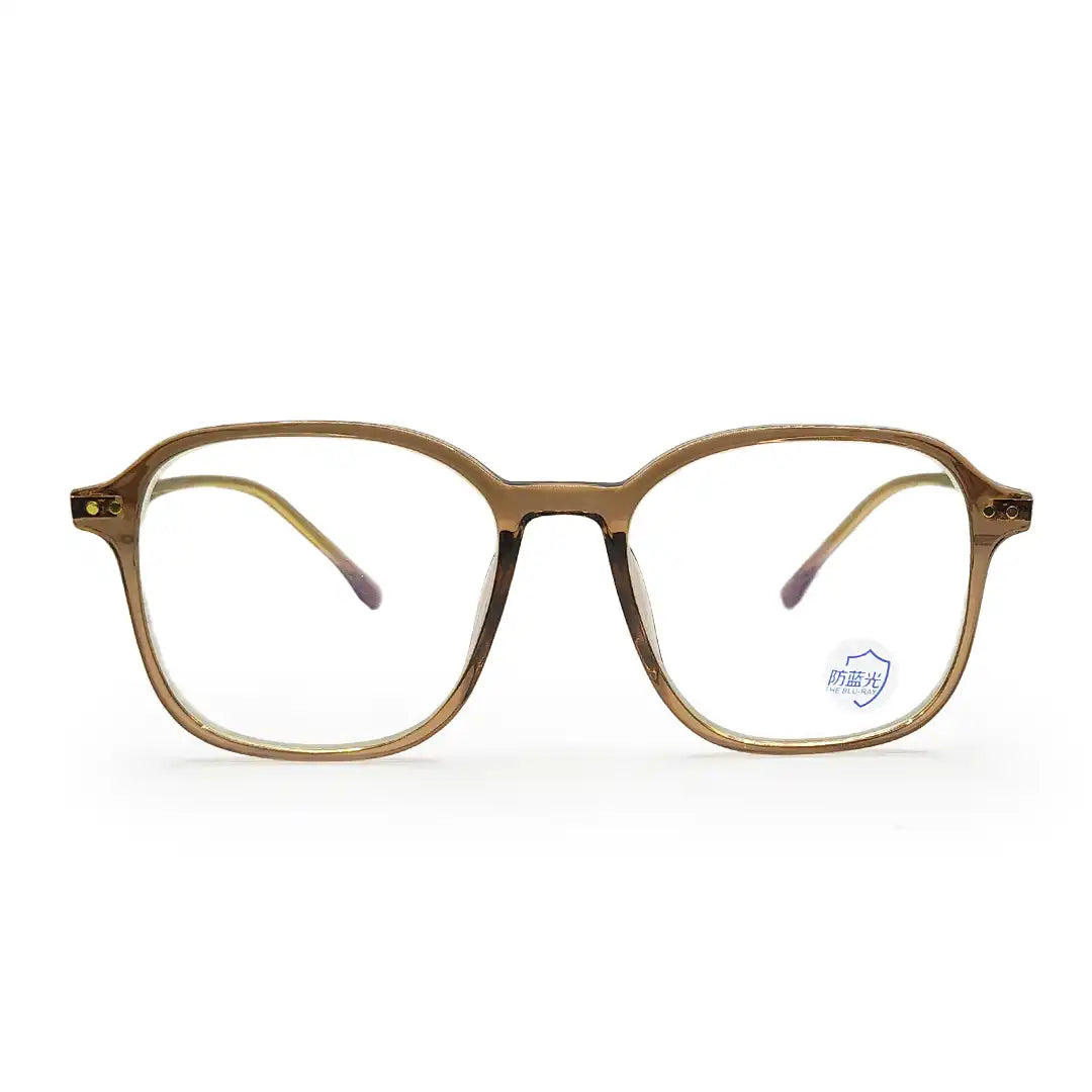 armazon cuadrado para mujer marco de lentes café