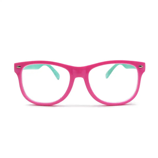 lentes de computadora para niña rosado y verde agua