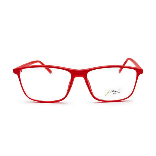 lentes con marco color rojo
