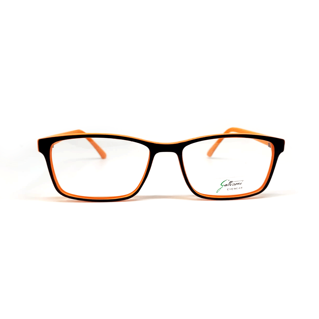 Lentes opticos hombre Naranjo Negro Opticas Arlin