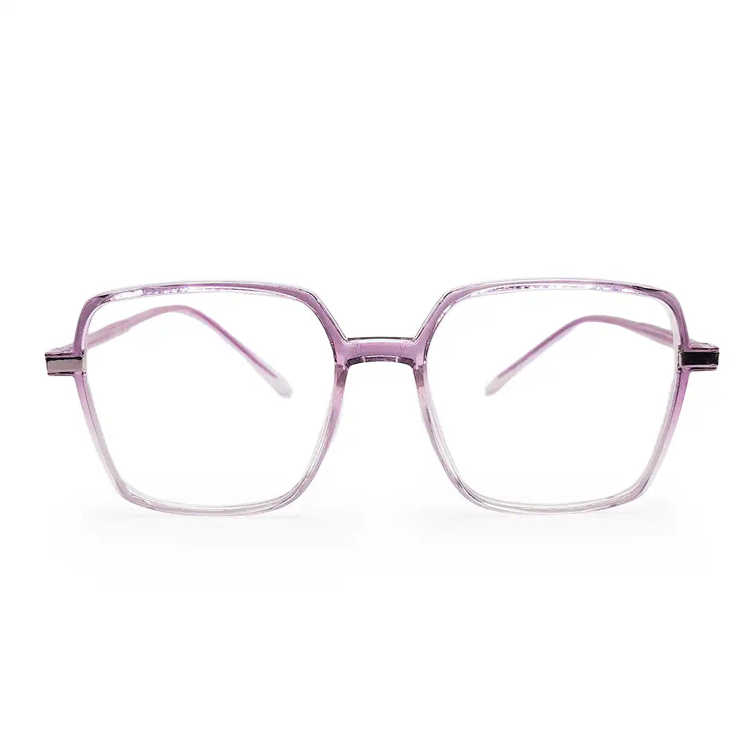 marco lentes optico cuadrado mujer lila