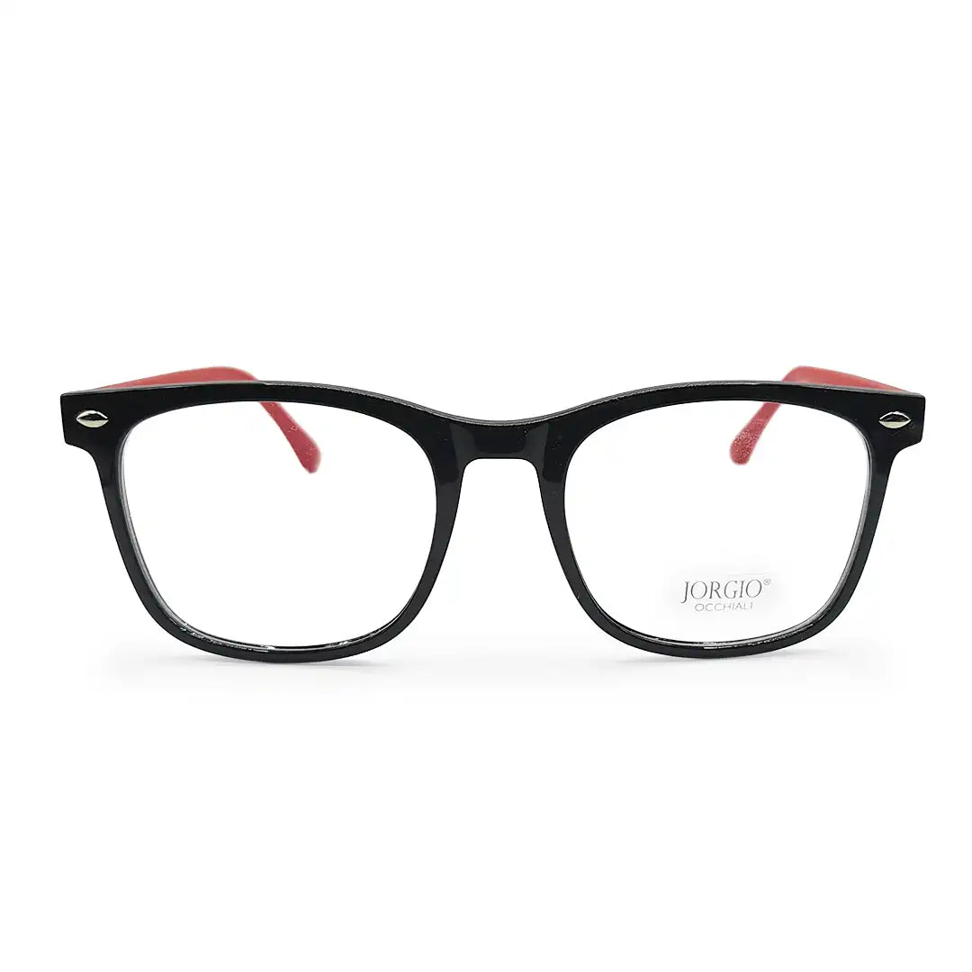 Marcos de Anteojos Negro y Rojo