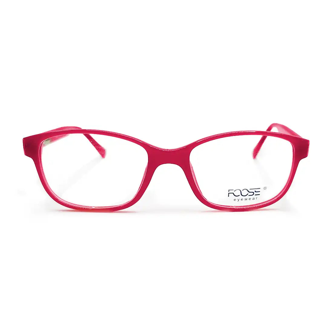marcos ópticos de celuloide para niña color fucsia